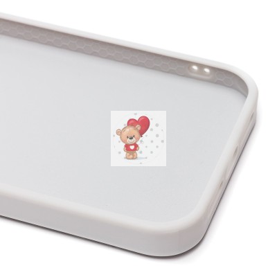 Чехол-накладка для Apple iPhone 14 Pro Max россыпь кристаллов (серебяный) - PC071 POSH SHINE Чехол-накладка для Apple iPhone 14 Pro Max россыпь кристаллов (серебяный) - PC071 POSH SHINE