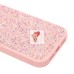 Чехол-накладка для Apple iPhone 14 Pro россыпь кристаллов (розовый) - PC071 POSH SHINE Чехол-накладка для Apple iPhone 14 Pro россыпь кристаллов (розовый) - PC071 POSH SHINE