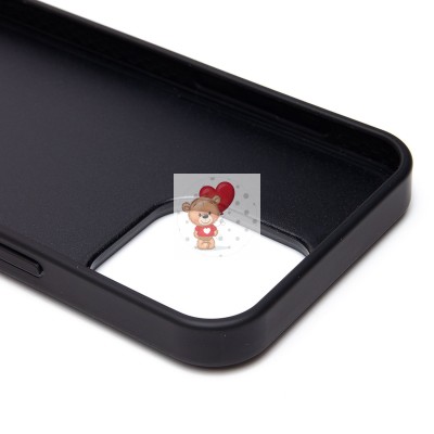 Чехол-накладка для Apple iPhone 15 Pro Max россыпь кристаллов (черный) - PC071 POSH SHINE