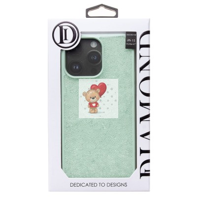 Чехол-накладка для Apple iPhone 15 Pro Max россыпь кристаллов (ледяной мятный) - PC071 POSH SHINE Чехол-накладка для Apple iPhone 15 Pro Max россыпь кристаллов (ледяной мятный) - PC071 POSH SHINE