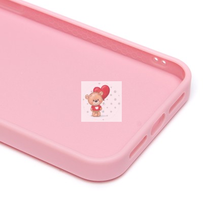 Чехол-накладка для Apple iPhone 15 Pro Max россыпь кристаллов (розовый) - PC071 POSH SHINE