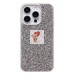 Чехол-накладка для Apple iPhone 15 Pro россыпь кристаллов (серебяный) - PC071 POSH SHINE