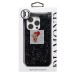 Чехол-накладка для Apple iPhone 16 Pro россыпь кристаллов (черный) - PC071 POSH SHINE