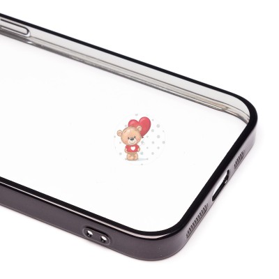 Чехол-накладка для Apple iPhone 11 Pro (черный) - PC073 с закрытой камерой