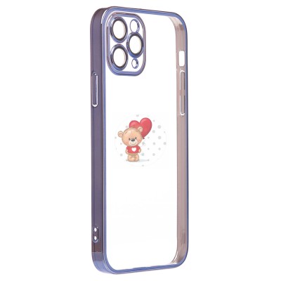 Чехол-накладка для Apple iPhone 11 Pro (синий) - PC073 с закрытой камерой Чехол-накладка для Apple iPhone 11 Pro (синий) - PC073 с закрытой камерой