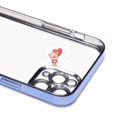 Чехол-накладка для Apple iPhone 11 Pro (синий) - PC073 с закрытой камерой Чехол-накладка для Apple iPhone 11 Pro (синий) - PC073 с закрытой камерой