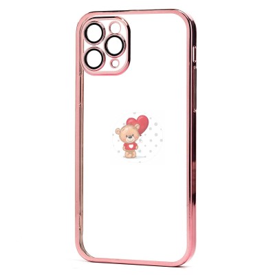 Чехол-накладка для Apple iPhone 11 Pro (розовое золото) - PC073 с закрытой камерой Чехол-накладка для Apple iPhone 11 Pro (розовое золото) - PC073 с закрытой камерой