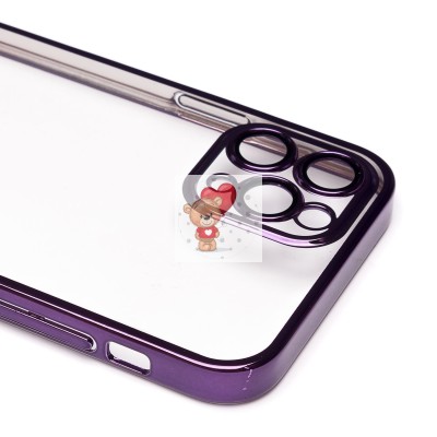 Чехол-накладка для Apple iPhone 11 Pro (фиолетовый) - PC073 с закрытой камерой Чехол-накладка для Apple iPhone 11 Pro (фиолетовый) - PC073 с закрытой камерой