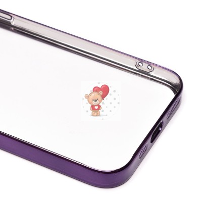 Чехол-накладка для Apple iPhone 11 Pro (фиолетовый) - PC073 с закрытой камерой Чехол-накладка для Apple iPhone 11 Pro (фиолетовый) - PC073 с закрытой камерой