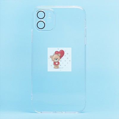 Чехол-накладка для Apple iPhone 11 (прозрачный) - PC073 с закрытой камерой Чехол-накладка для Apple iPhone 11 (прозрачный) - PC073 с закрытой камерой