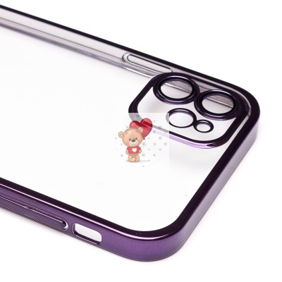 Чехол-накладка для Apple iPhone 11 (фиолетовый) - PC073 с закрытой камерой Чехол-накладка для Apple iPhone 11 (фиолетовый) - PC073 с закрытой камерой