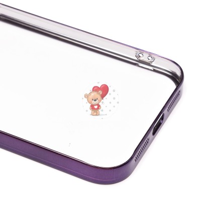 Чехол-накладка для Apple iPhone 11 (фиолетовый) - PC073 с закрытой камерой Чехол-накладка для Apple iPhone 11 (фиолетовый) - PC073 с закрытой камерой