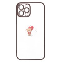 Чехол-накладка для Apple iPhone 12 Pro Max (черный) - PC073 с закрытой камерой