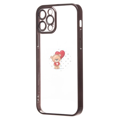 Чехол-накладка для Apple iPhone 12 Pro Max (черный) - PC073 с закрытой камерой Чехол-накладка для Apple iPhone 12 Pro Max (черный) - PC073 с закрытой камерой