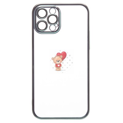 Чехол-накладка для Apple iPhone 12 Pro Max (зеленый) - PC073 с закрытой камерой Чехол-накладка для Apple iPhone 12 Pro Max (зеленый) - PC073 с закрытой камерой