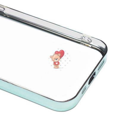 Чехол-накладка для Apple iPhone 12 Pro Max (зеленый) - PC073 с закрытой камерой