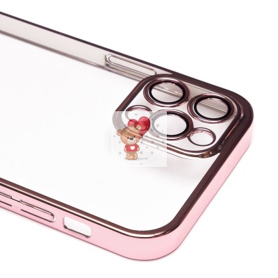 Чехол-накладка для Apple iPhone 12 Pro Max (розовое золото) - PC073 с закрытой камерой Чехол-накладка для Apple iPhone 12 Pro Max (розовое золото) - PC073 с закрытой камерой