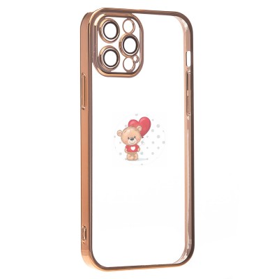 Чехол-накладка для Apple iPhone 12 Pro Max (желтый) - PC073 с закрытой камерой