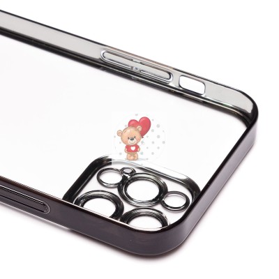 Чехол-накладка для Apple iPhone 12 Pro (черный) - PC073 с закрытой камерой Чехол-накладка для Apple iPhone 12 Pro (черный) - PC073 с закрытой камерой