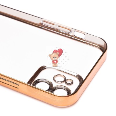 Чехол-накладка для Apple iPhone 12 (желтый) - PC073 с закрытой камерой Чехол-накладка для Apple iPhone 12 (желтый) - PC073 с закрытой камерой