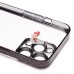 Чехол-накладка для Apple iPhone 13 Pro (черный) - PC073 с закрытой камерой