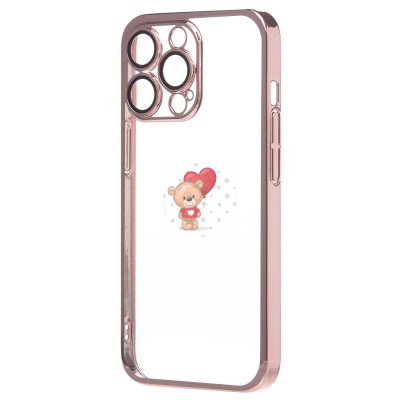 Чехол-накладка для Apple iPhone 13 Pro (розовое золото) - PC073 с закрытой камерой Чехол-накладка для Apple iPhone 13 Pro (розовое золото) - PC073 с закрытой камерой