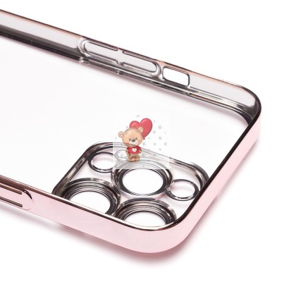 Чехол-накладка для Apple iPhone 13 Pro (розовое золото) - PC073 с закрытой камерой Чехол-накладка для Apple iPhone 13 Pro (розовое золото) - PC073 с закрытой камерой