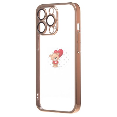 Чехол-накладка для Apple iPhone 13 Pro (желтый) - PC073 с закрытой камерой