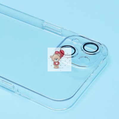 Чехол-накладка для Apple iPhone 13 (прозрачный) - PC073 с закрытой камерой Чехол-накладка для Apple iPhone 13 (прозрачный) - PC073 с закрытой камерой