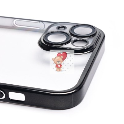 Чехол-накладка для Apple iPhone 14 Plus (черный) - PC073 с закрытой камерой Чехол-накладка для Apple iPhone 14 Plus (черный) - PC073 с закрытой камерой