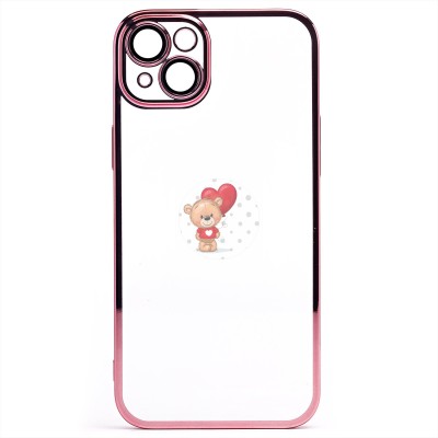 Чехол-накладка для Apple iPhone 14 Plus (розовое золото) - PC073 с закрытой камерой Чехол-накладка для Apple iPhone 14 Plus (розовое золото) - PC073 с закрытой камерой