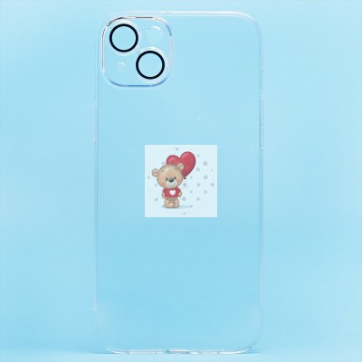 Чехол-накладка для Apple iPhone 14 Plus (прозрачный) - PC073 с закрытой камерой Чехол-накладка для Apple iPhone 14 Plus (прозрачный) - PC073 с закрытой камерой