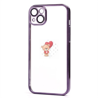 Чехол-накладка для Apple iPhone 14 Plus (фиолетовый) - PC073 с закрытой камерой Чехол-накладка для Apple iPhone 14 Plus (фиолетовый) - PC073 с закрытой камерой