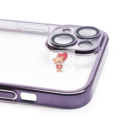 Чехол-накладка для Apple iPhone 14 Plus (фиолетовый) - PC073 с закрытой камерой Чехол-накладка для Apple iPhone 14 Plus (фиолетовый) - PC073 с закрытой камерой