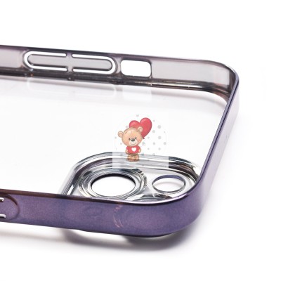 Чехол-накладка для Apple iPhone 14 Plus (фиолетовый) - PC073 с закрытой камерой Чехол-накладка для Apple iPhone 14 Plus (фиолетовый) - PC073 с закрытой камерой