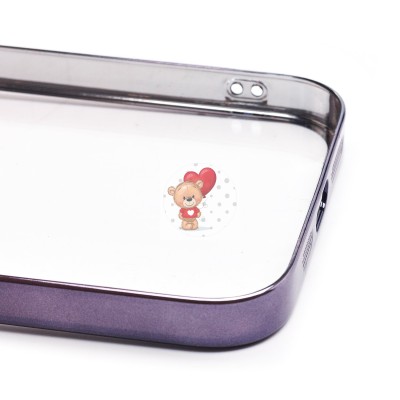 Чехол-накладка для Apple iPhone 14 Plus (фиолетовый) - PC073 с закрытой камерой Чехол-накладка для Apple iPhone 14 Plus (фиолетовый) - PC073 с закрытой камерой