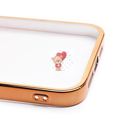 Чехол-накладка для Apple iPhone 14 Plus (желтый) - PC073 с закрытой камерой