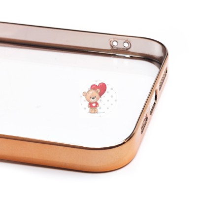 Чехол-накладка для Apple iPhone 14 Plus (желтый) - PC073 с закрытой камерой