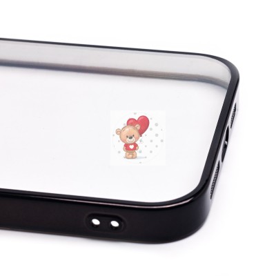 Чехол-накладка для Apple iPhone 14 Pro Max (черный) - PC073 с закрытой камерой