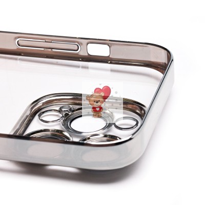 Чехол-накладка для Apple iPhone 14 Pro Max (серебяный) - PC073 с закрытой камерой Чехол-накладка для Apple iPhone 14 Pro Max (серебяный) - PC073 с закрытой камерой