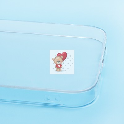 Чехол-накладка для Apple iPhone 14 Pro Max (прозрачный) - PC073 с закрытой камерой