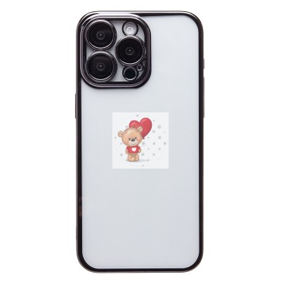 Чехол-накладка для Apple iPhone 15 Pro Max (черный) - PC073 с закрытой камерой Чехол-накладка для Apple iPhone 15 Pro Max (черный) - PC073 с закрытой камерой