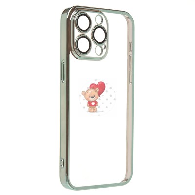 Чехол-накладка для Apple iPhone 15 Pro Max (зеленый) - PC073 с закрытой камерой Чехол-накладка для Apple iPhone 15 Pro Max (зеленый) - PC073 с закрытой камерой