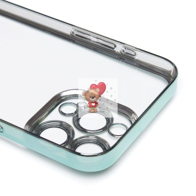 Чехол-накладка для Apple iPhone 15 Pro Max (зеленый) - PC073 с закрытой камерой Чехол-накладка для Apple iPhone 15 Pro Max (зеленый) - PC073 с закрытой камерой