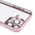 Чехол-накладка для Apple iPhone 15 Pro Max (розовое золото) - PC073 с закрытой камерой