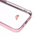 Чехол-накладка для Apple iPhone 15 Pro (розовое золото) - PC073 с закрытой камерой