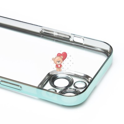 Чехол-накладка для Apple iPhone 15 (зеленый) - PC073 с закрытой камерой Чехол-накладка для Apple iPhone 15 (зеленый) - PC073 с закрытой камерой