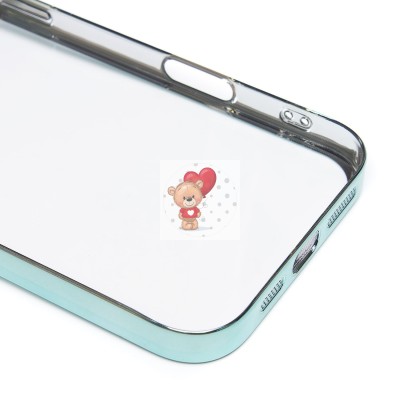 Чехол-накладка для Apple iPhone 16 Pro Max (зеленый) - PC073 с закрытой камерой