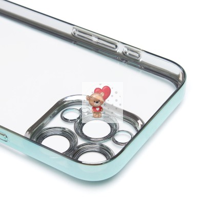 Чехол-накладка для Apple iPhone 16 Pro Max (зеленый) - PC073 с закрытой камерой