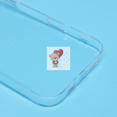 Чехол-накладка для Apple iPhone 16 Pro Max (прозрачный) - PC073 с закрытой камерой